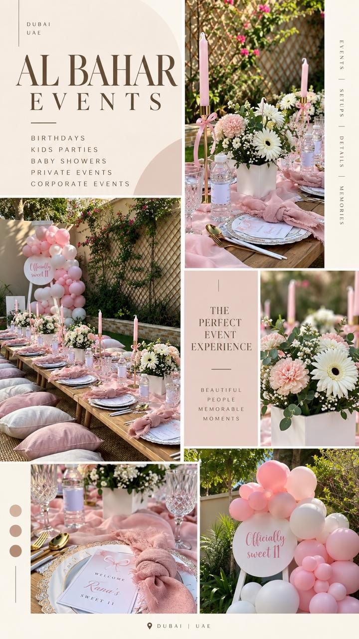 Sweet Sixteen Dubai by Al Bahar Events