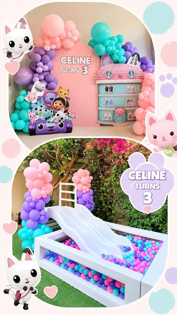 Gabby DollHouse Party Dubai by Al Bahar Events