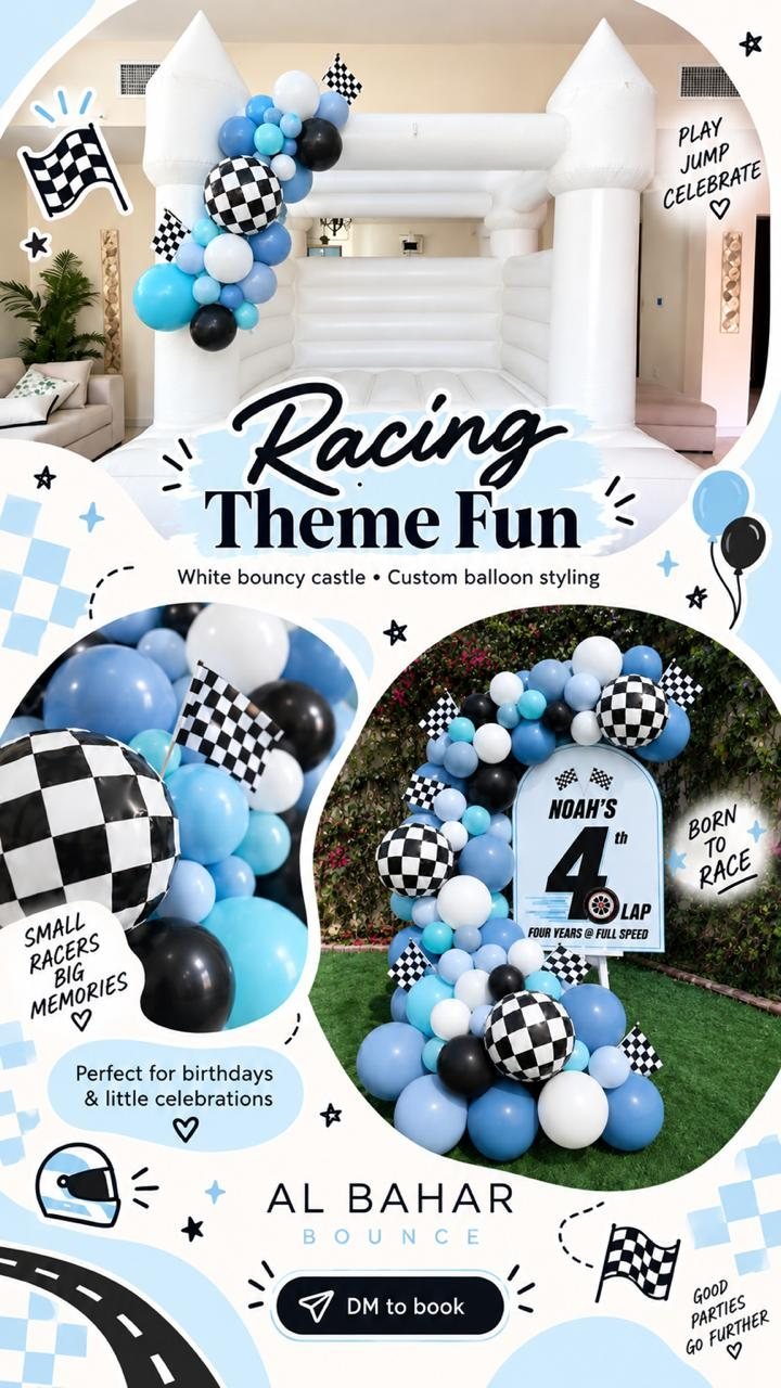 Racing theme fun Dubai by Al Bahar Events