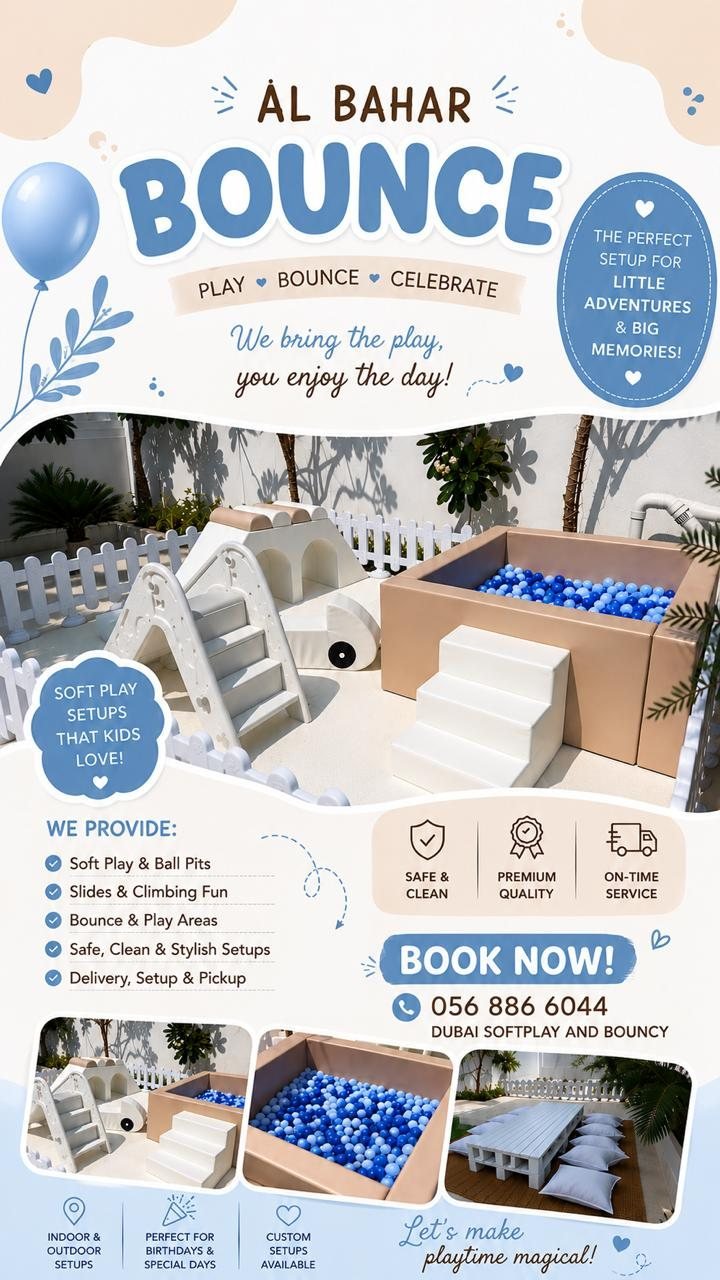 Soft Play Rental Dubai by Al Bahar Events